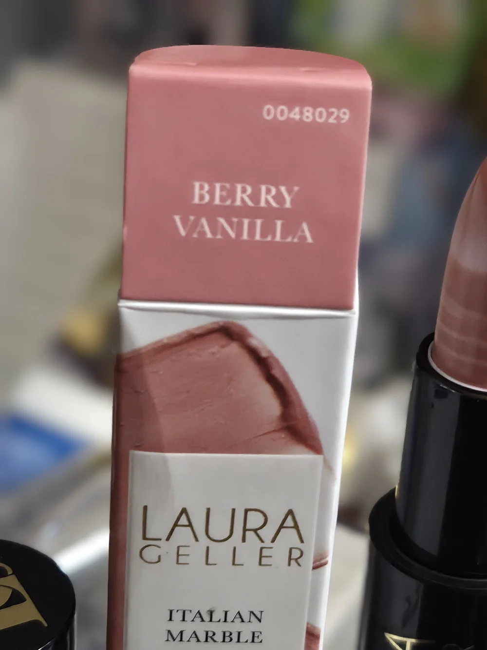 Laura Geller Italian Marble Lipstick in Berry Vanilla